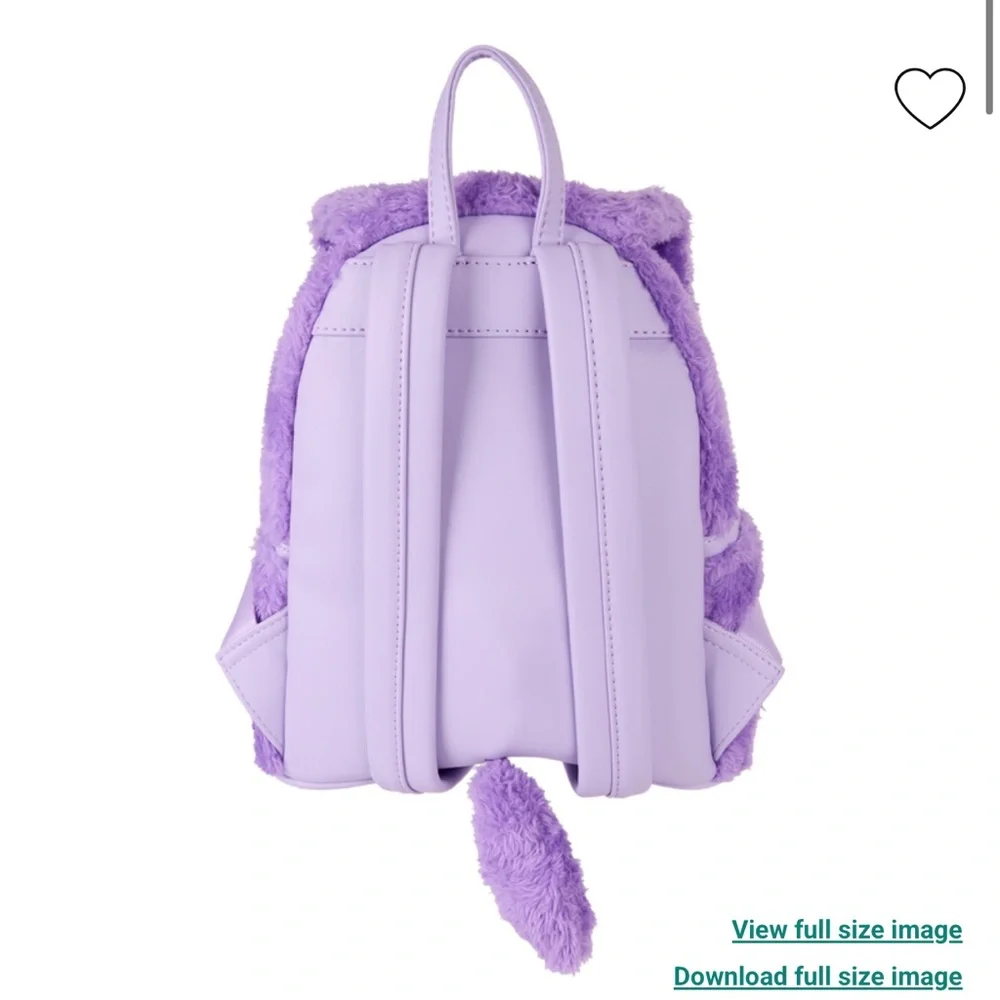 Loungefly The Emperor's New Groove Yzma Cat Plush Cosplay Mini Backpack